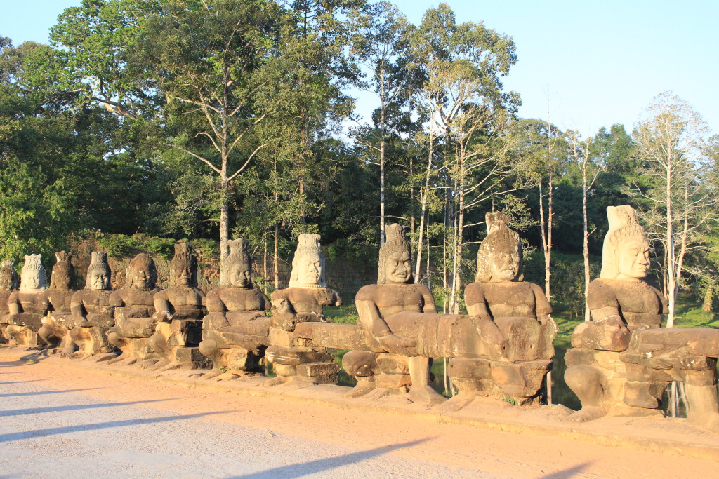 Statues at the South Gate