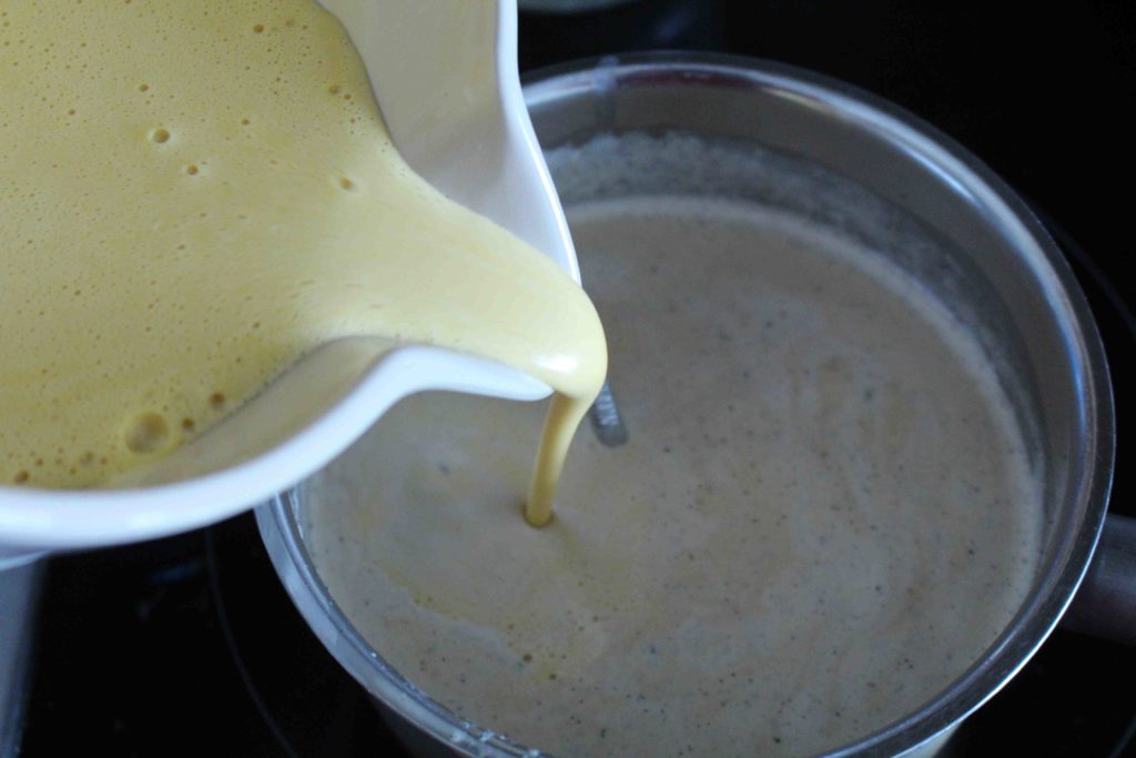 Making creme brulee