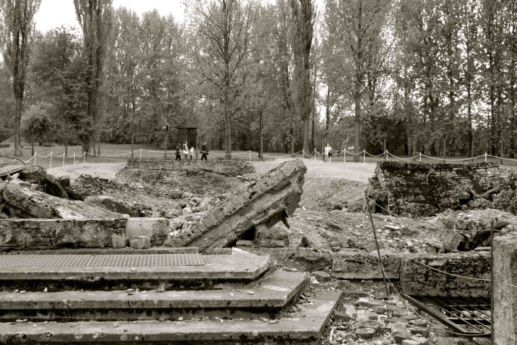 Remains of the crematoria, Birkenau